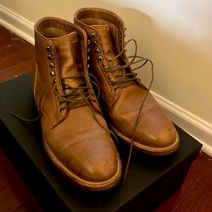 Viberg 203 Service Boot - BCT Taupe Horsebutt